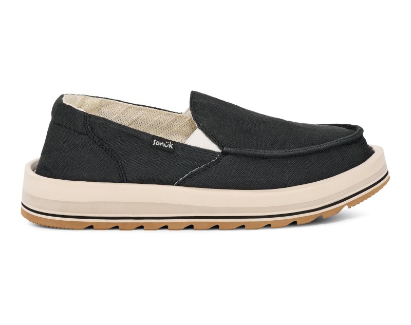 Sanuk Donna Mesa Women Loafers Black,Sanuk Philippines | EX50-8890C9