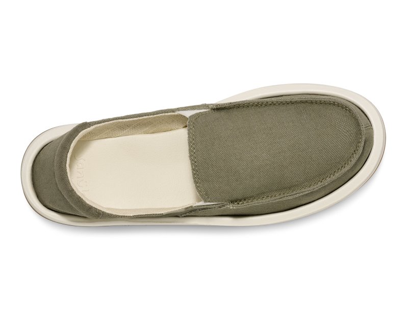 Sanuk Donna Mesa Women Loafers Olive,Sanuk Philippines | BG72-1782B2