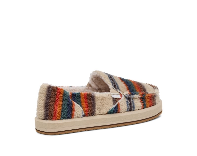 Sanuk Donna St Warm Stripe Women Slip On Multicolor,Sanuk Philippines | UT42-6622X7