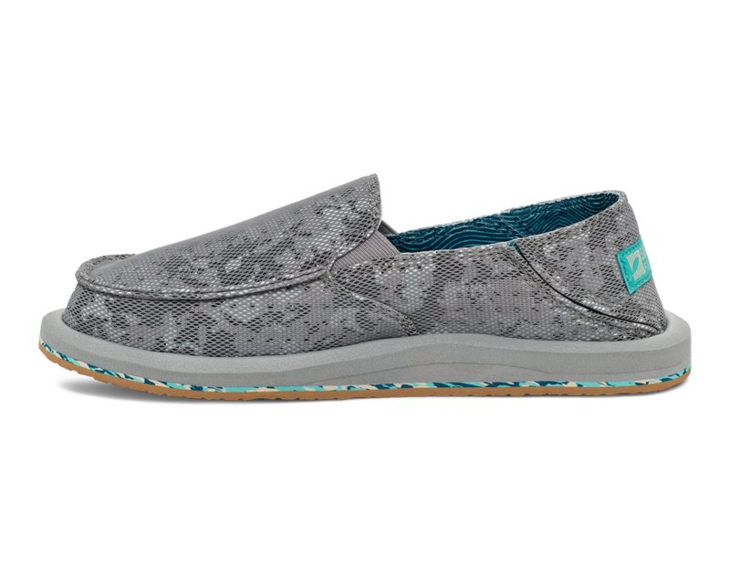 Sanuk Donna X Surfrider Women Slip On Grey Brown,Sanuk Philippines | BF32-5442W0