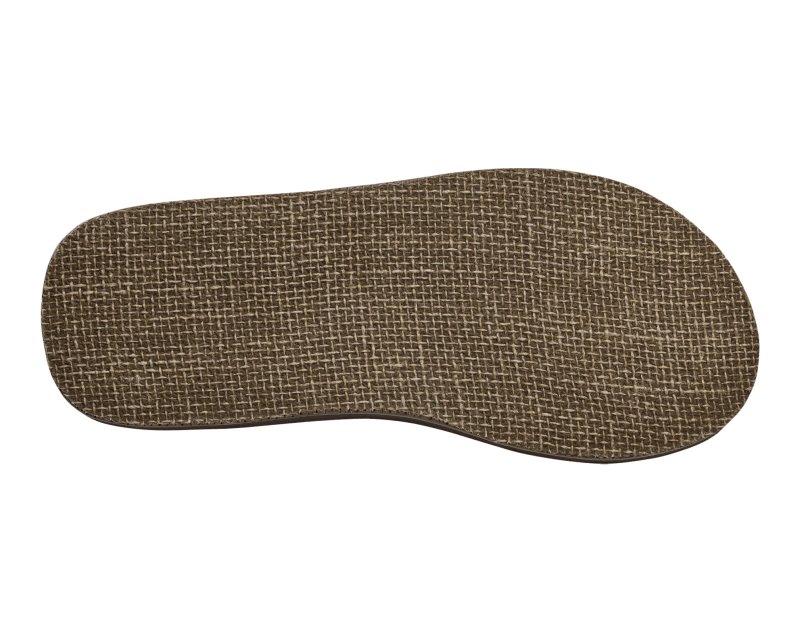 Sanuk Fraid Not ST Men Flip Flops Khaki,Sanuk Philippines | XM01-7111A9