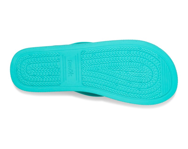 Sanuk Funshine Women Flip Flops Dark Turquoise,Sanuk Philippines | ST83-3463S7