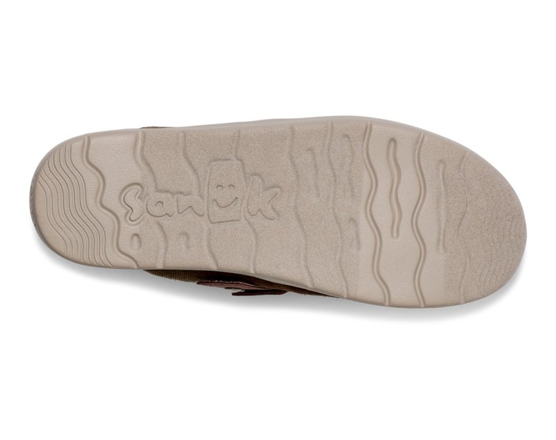 Sanuk Happy Hour Lite X Traeger Women Mules Dark Brown,Sanuk Philippines | VK20-2540V4