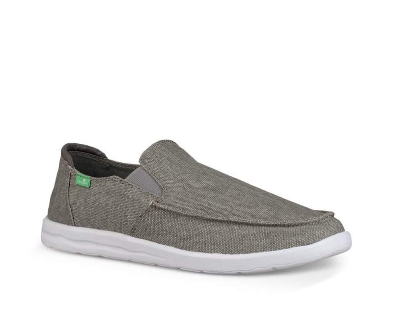 Sanuk Hi Five Men Shoes Grey,Sanuk Philippines | XC24-1854R4