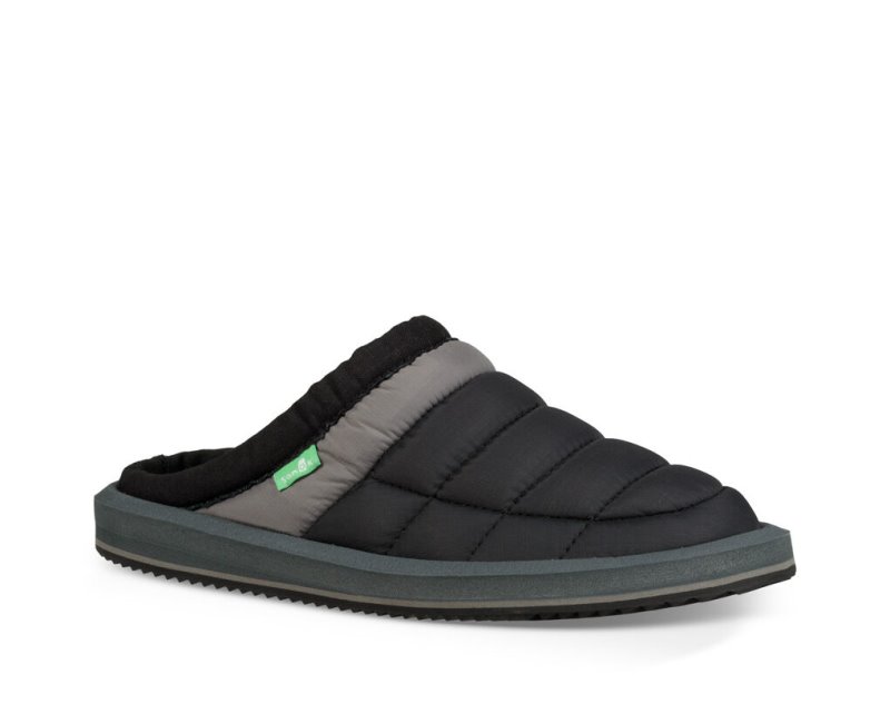 Sanuk Lil Puffer Low Kids' Sidewalk Surfers Black,Sanuk Philippines | GC65-6435O7