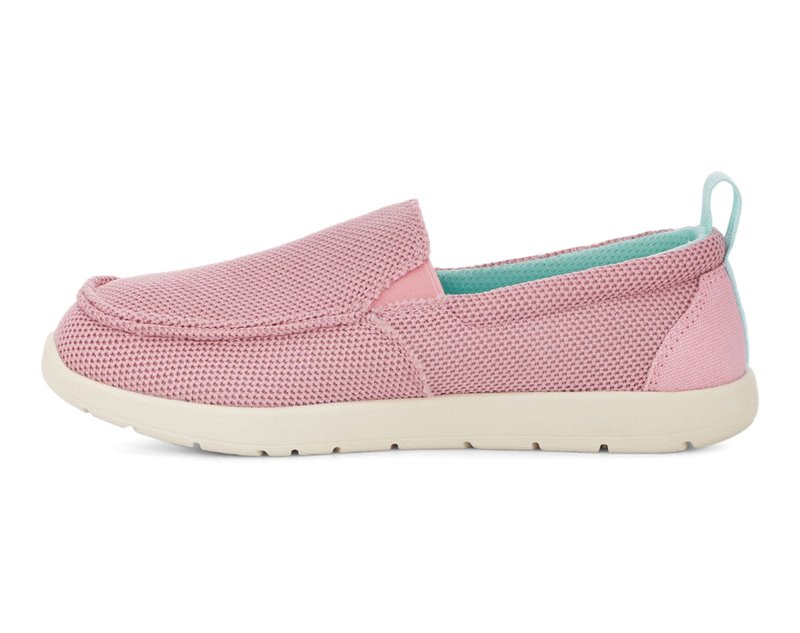 Sanuk Lil Sidewalk Surfer Lite Mesh Kids' Loafers Pink,Sanuk Philippines | FA23-6673T5