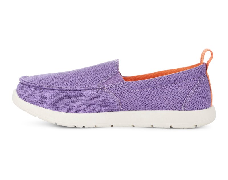 Sanuk Lil Sidewalk Surfer Lite Youth Kids' Loafers Purple,Sanuk Philippines | QD16-1736T9