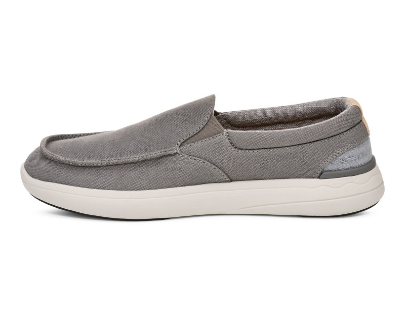 Sanuk Mason Slip On Men Loafers Grey,Sanuk Philippines | MC95-0315A3