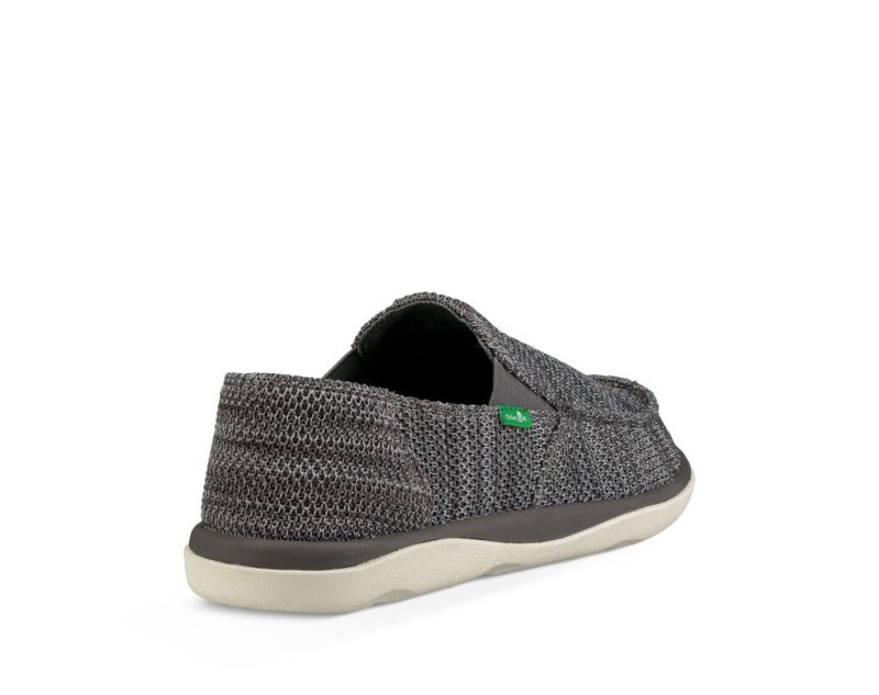 Sanuk Mesh Vagabond Tripper Men Shoes Dark Grey,Sanuk Philippines | DE54-9284I8