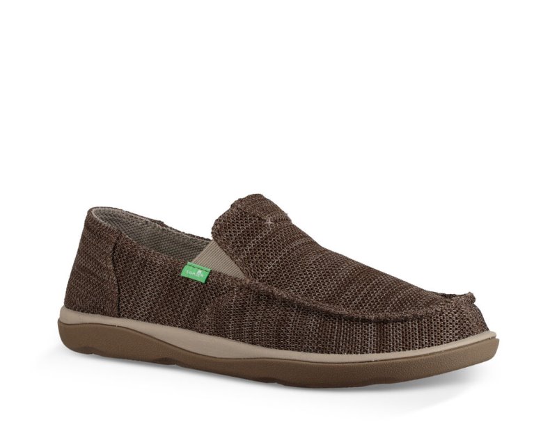 Sanuk Mesh Vagabond Tripper Men Sidewalk Surfers Khaki,Sanuk Philippines | YA96-8916V2