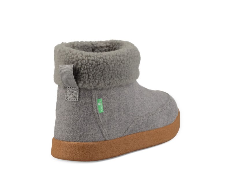 Sanuk New Bootah Women Winter Boots Grey,Sanuk Philippines | UE03-6873V6