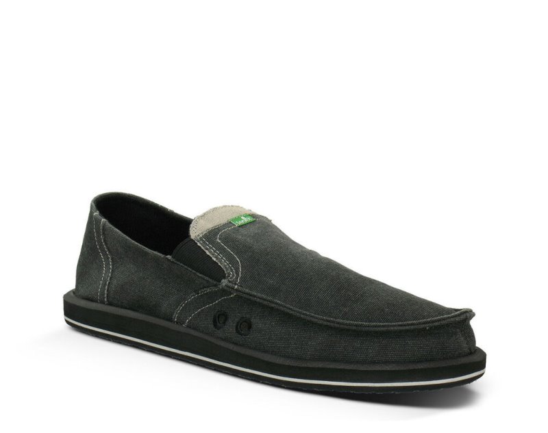 Sanuk Pick Pocket Men Shoes Dark Grey,Sanuk Philippines | SD52-3372L5