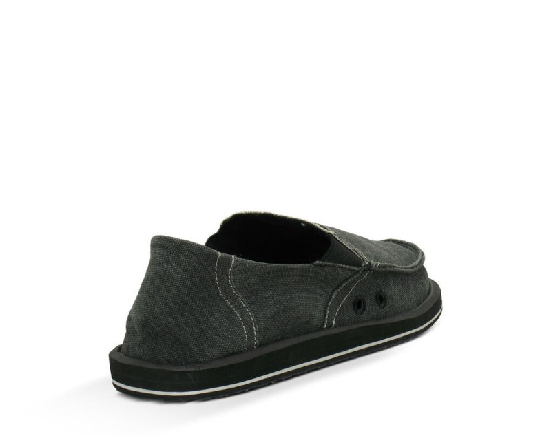 Sanuk Pick Pocket Men Shoes Dark Grey,Sanuk Philippines | SD52-3372L5