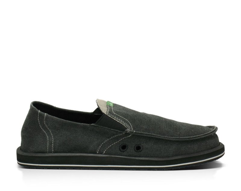 Sanuk Pick Pocket Men Shoes Dark Grey,Sanuk Philippines | SD52-3372L5