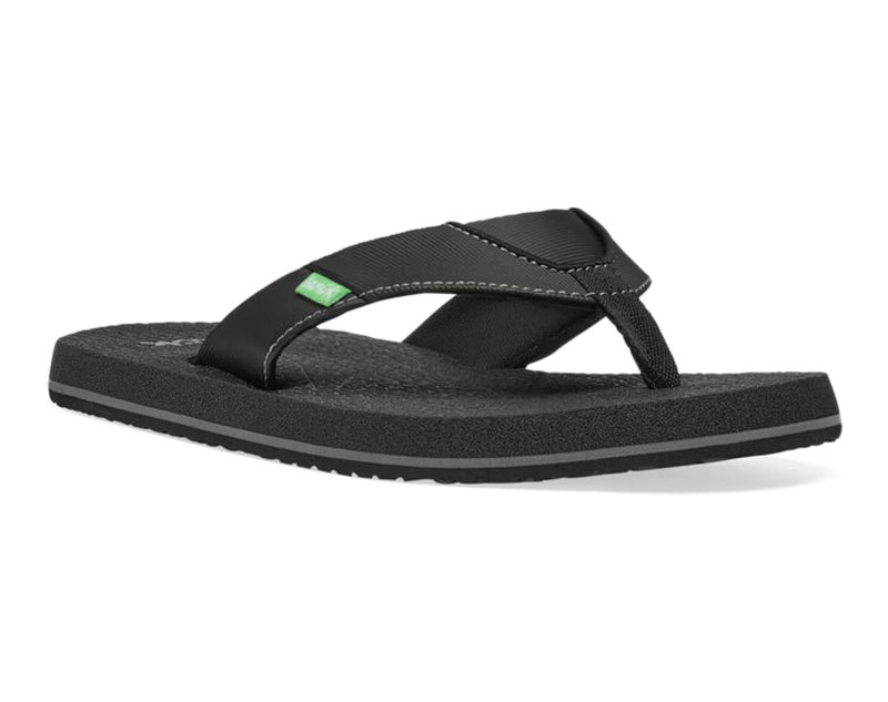 Sanuk Root Beer Cozy Kids' Sandals Black,Sanuk Philippines | RR32-3722G0