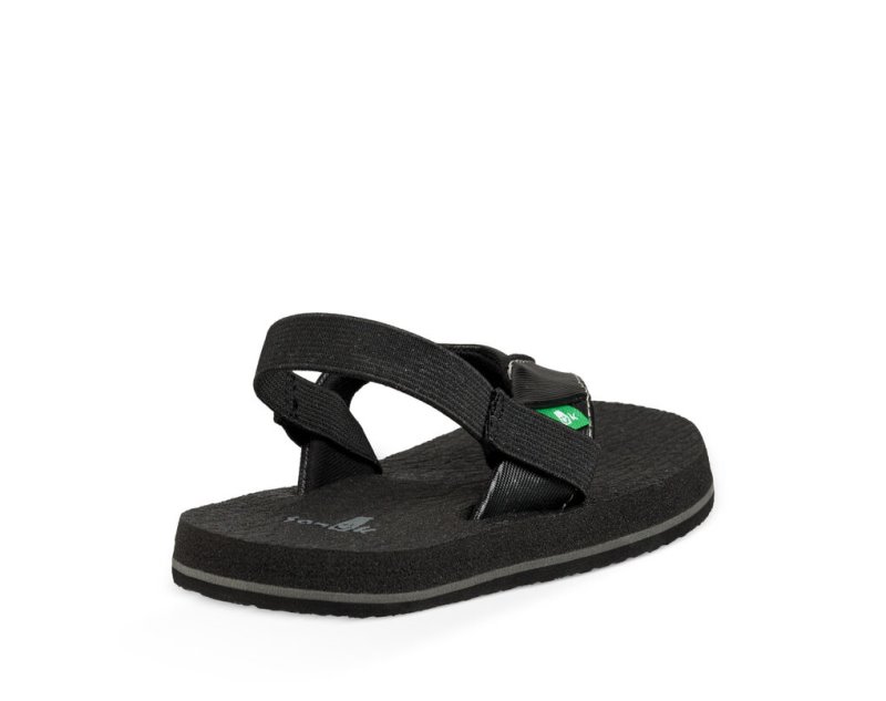 Sanuk Root Beer Cozy Kids' Sandals Black,Sanuk Philippines | ON36-5976N0