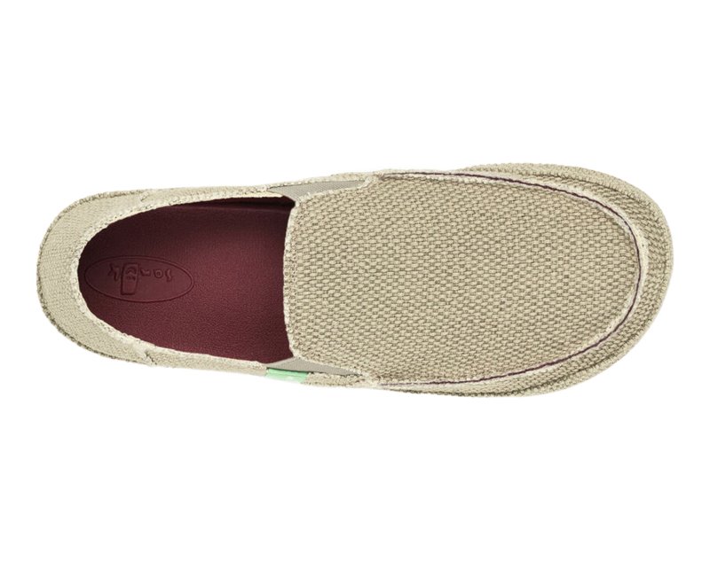 Sanuk Rounder Men Loafers Beige,Sanuk Philippines | TZ34-2934P3