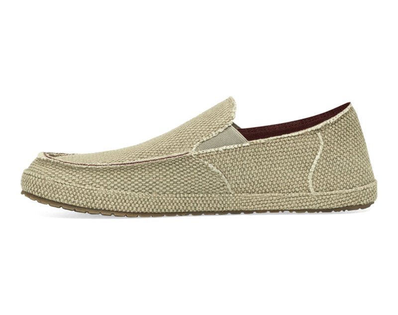 Sanuk Rounder Men Loafers Beige,Sanuk Philippines | TZ34-2934P3