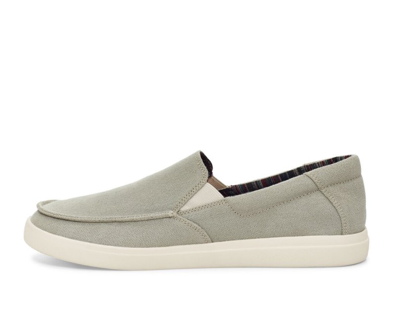 Sanuk Sideline 2 Hemp Slip-on Men Shoes Grey,Sanuk Philippines | IL52-1792W6