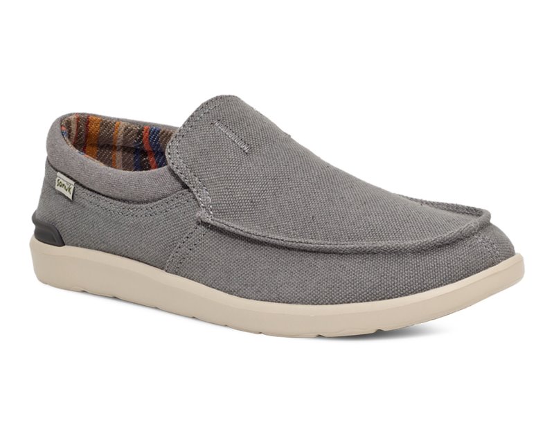 Sanuk Sidewalk Surfer Lite 2 SL Men Slip On Grey,Sanuk Philippines | UH97-1867I6