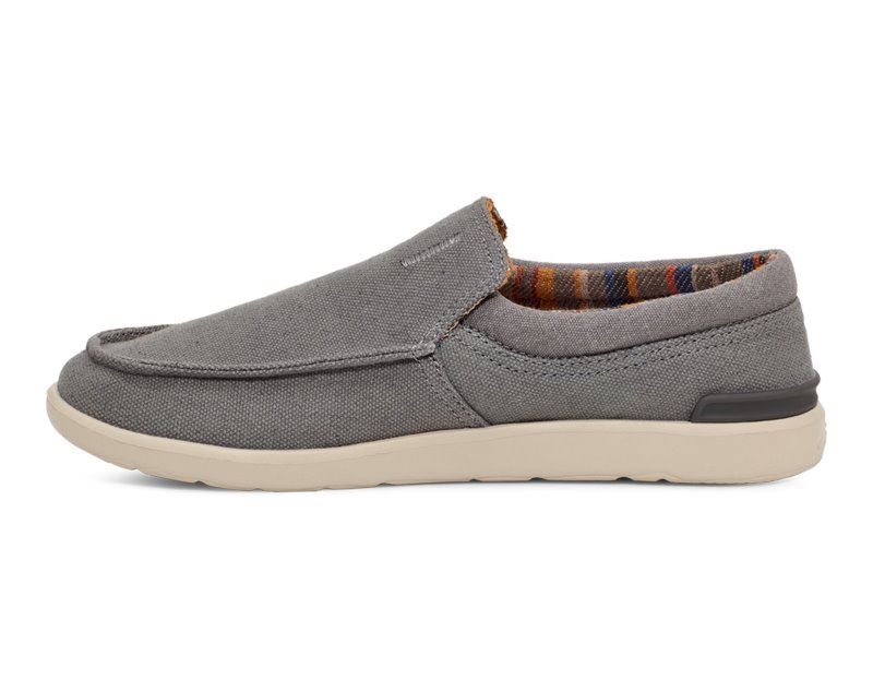 Sanuk Sidewalk Surfer Lite 2 SL Men Slip On Grey,Sanuk Philippines | UH97-1867I6