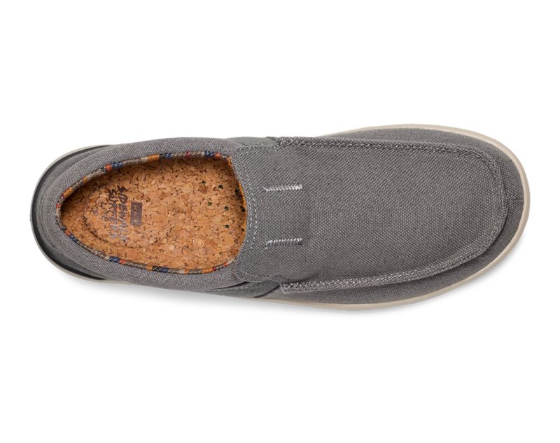 Sanuk Sidewalk Surfer Lite 2 SL Men Slip On Grey,Sanuk Philippines | UH97-1867I6