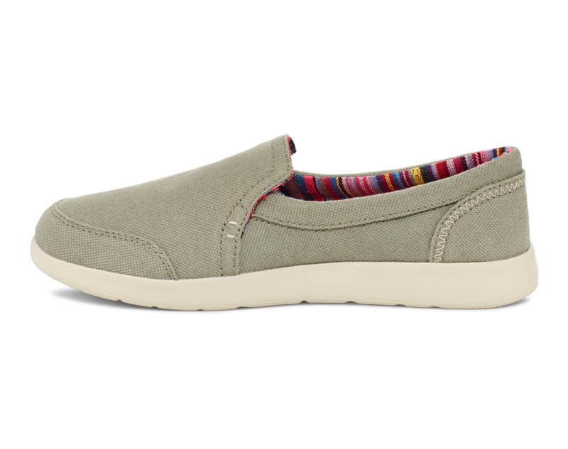 Sanuk Sidewalk Surfer Lite 2 SL Women Slip On Olive,Sanuk Philippines | QM69-0509K0