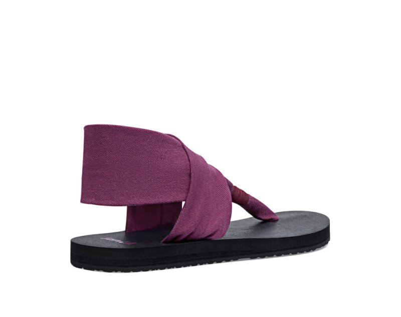 Sanuk Sling ST Vegan Women Sandals Purple,Sanuk Philippines | ZL38-1458N8