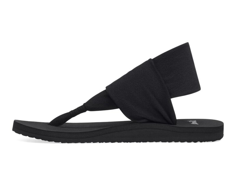 Sanuk Sling ST Women Sandals Black,Sanuk Philippines | GD80-3500L9