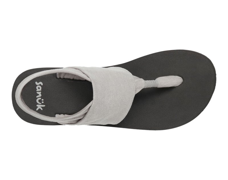 Sanuk Sling ST Women Sandals Grey,Sanuk Philippines | UO16-4586T0