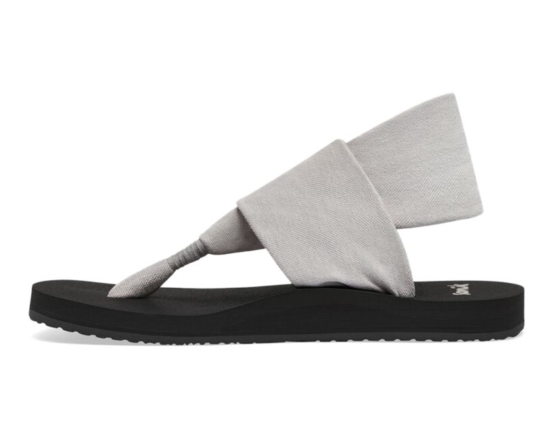 Sanuk Sling ST Women Sandals Grey,Sanuk Philippines | UO16-4586T0