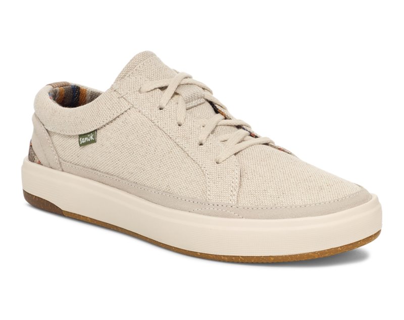 Sanuk Street Seeker Lite Men Sneakers Beige,Sanuk Philippines | YT62-5242P1