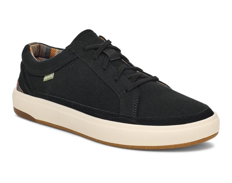 Sanuk Street Seeker Lite Men Sneakers Black,Sanuk Philippines | DI82-7612Q3