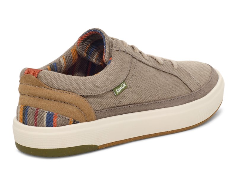 Sanuk Street Seeker Lite Men Sneakers Brown,Sanuk Philippines | SS87-8947K9