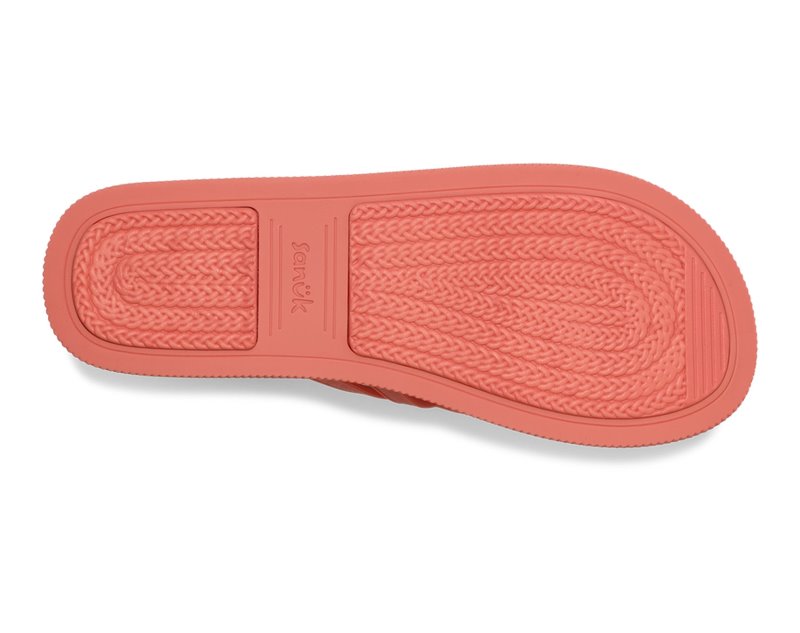 Sanuk Sunshine SL Women Heeled Flip Flops Orange,Sanuk Philippines | FS81-5771H4