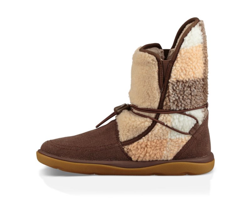 Sanuk Tripper Flurry Women Winter Boots Brown,Sanuk Philippines | NE02-5022U9