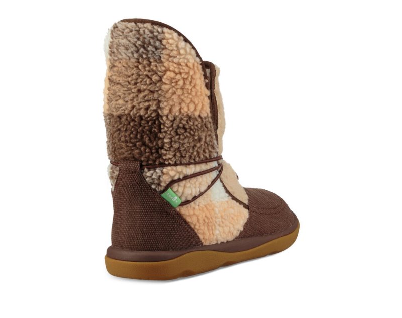 Sanuk Tripper Flurry Women Winter Boots Brown,Sanuk Philippines | NE02-5022U9