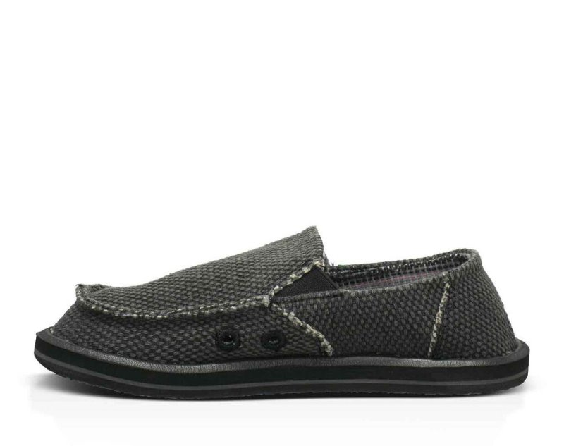 Sanuk Vagabond Kids' Sidewalk Surfers Black,Sanuk Philippines | JY97-2097A3