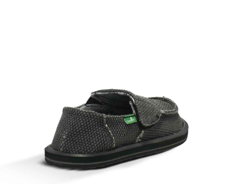 Sanuk Vagabond Kids' Sidewalk Surfers Black,Sanuk Philippines | JY97-2097A3