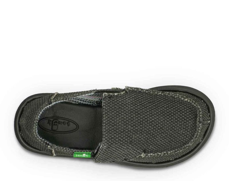 Sanuk Vagabond Kids' Sidewalk Surfers Black,Sanuk Philippines | JY97-2097A3