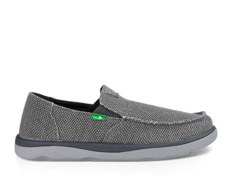 Sanuk Vagabond Tripper Men Shoes Dark Grey,Sanuk Philippines | FG16-8476W0