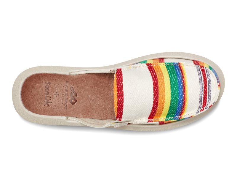 Sanuk We Got Your Back Pride Women Mules Multicolor,Sanuk Philippines | TR05-8825T6