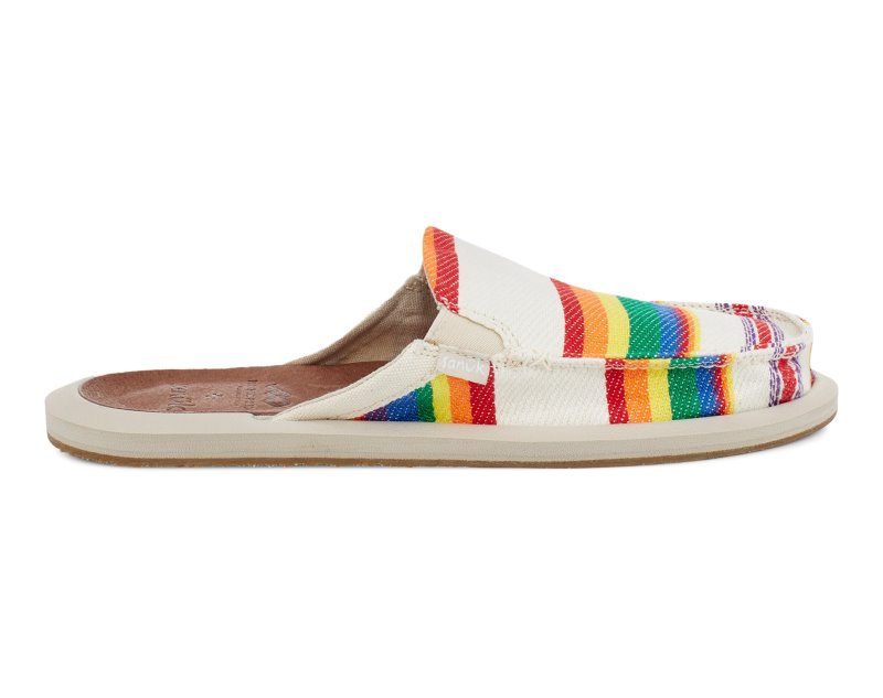 Sanuk We Got Your Back Pride Women Mules Multicolor,Sanuk Philippines | TR05-8825T6