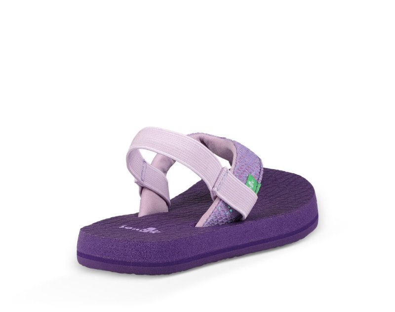 Sanuk Yoga Glitter Kids' Sandals Purple,Sanuk Philippines | NW05-3375J6