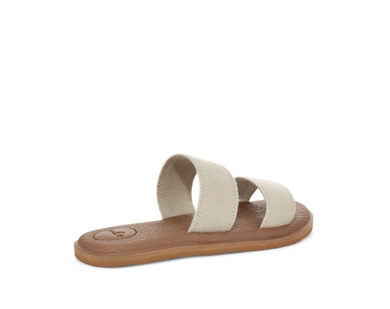 Sanuk Yoga Gora Women Sandals Brown / Beige,Sanuk Philippines | SD64-0074V8