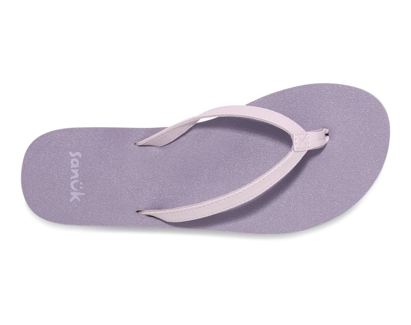 Sanuk Yoga Joy II Women Flip Flops Purple,Sanuk Philippines | LY60-0010K6