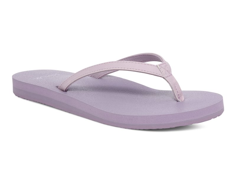 Sanuk Yoga Joy II Women Flip Flops Purple,Sanuk Philippines | LY60-0010K6