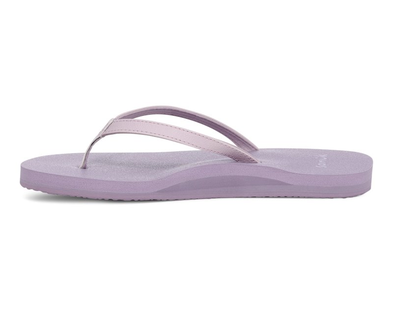 Sanuk Yoga Joy II Women Flip Flops Purple,Sanuk Philippines | LY60-0010K6