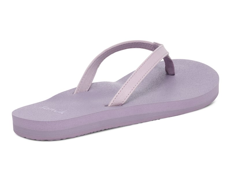 Sanuk Yoga Joy II Women Flip Flops Purple,Sanuk Philippines | LY60-0010K6