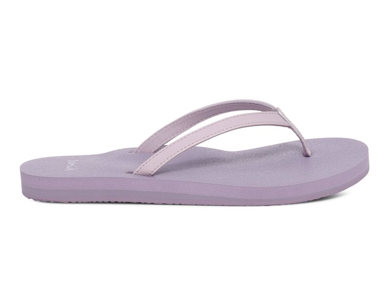 Sanuk Yoga Joy II Women Flip Flops Purple,Sanuk Philippines | LY60-0010K6